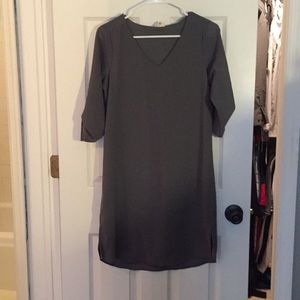 Chiffon 3/4 length dress